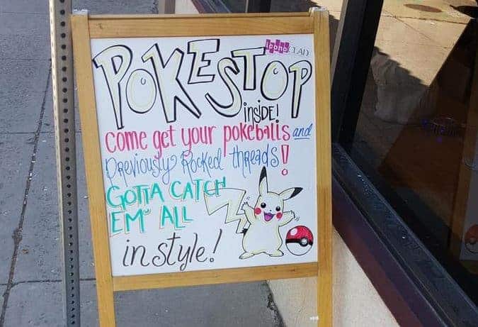 pokemon ad for business