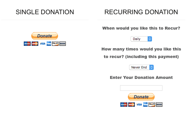 increase donations through your website 