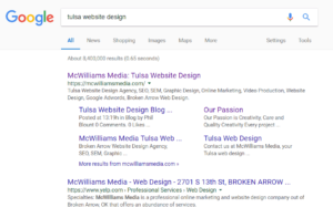 tulsa website design