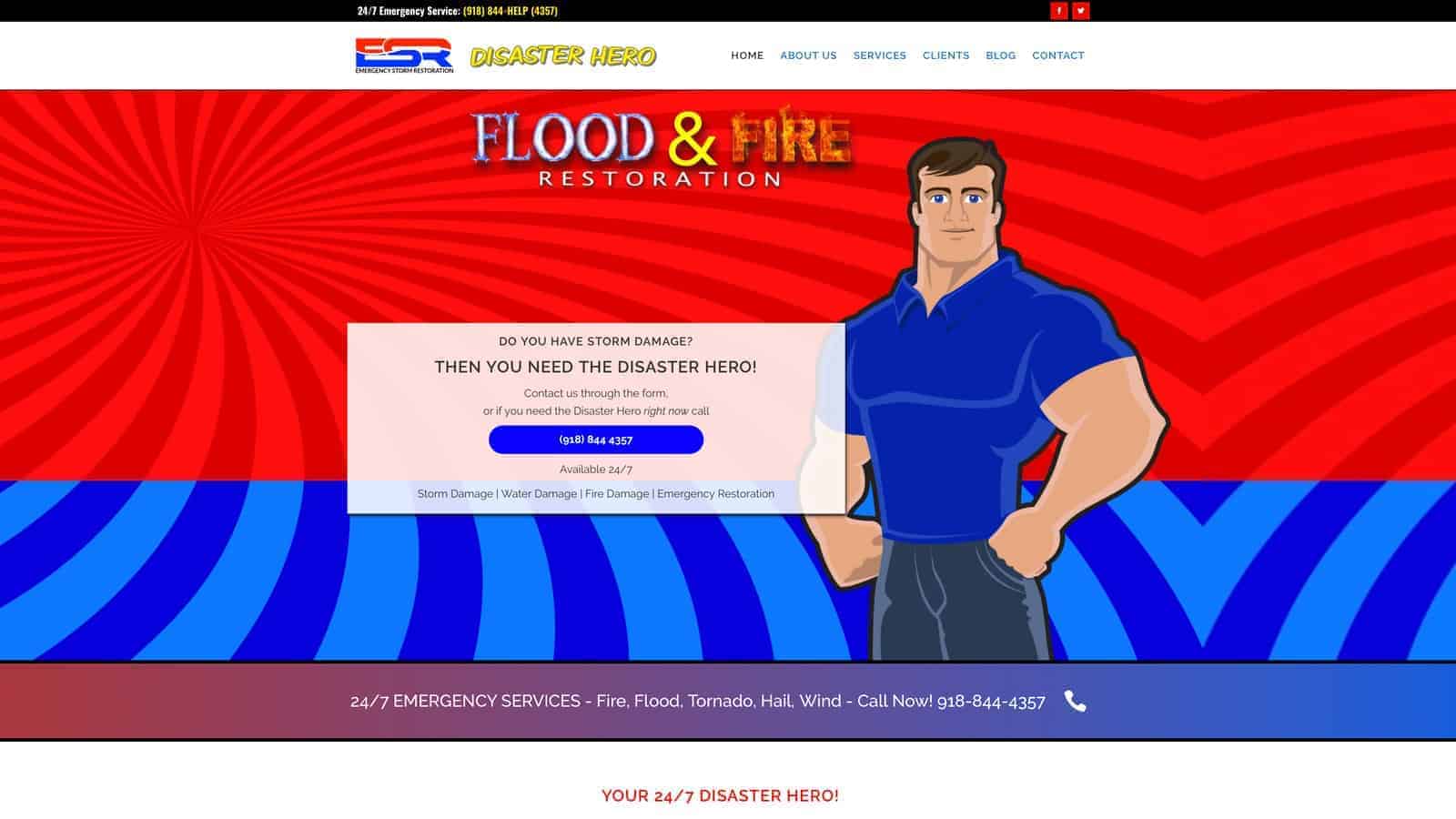 tulsa water damage restoration