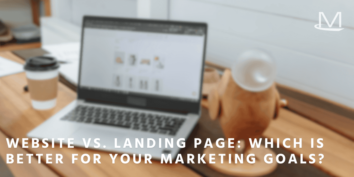 Website vs. Landing Page 